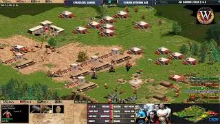 Team SpartaCus vs Team Vitamin | 4vs4 Random | 13/07/2024 #aoe #chimsedinang