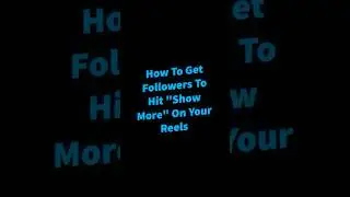 How to get followers to hit “show more” on your Reels! #LYFEMarketing