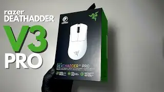 NEW Razer DeathAdder V3 Pro Wireless gaming mouse unboxing | First look