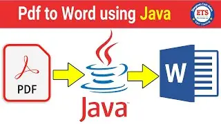 Pdf to Word Java | Java Swing Project | Pdf to Docx in Java | Java GUI