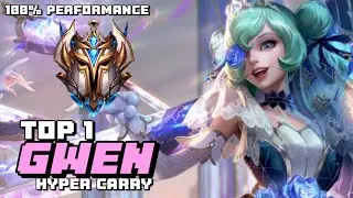 Wild Rift Gwen - Top 1 Gwen Prestige Crystal Rose Gameplay Challenger Ranked