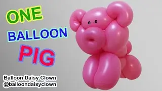 Pig - Balloon Animals TUTORIAL