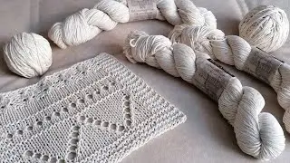 #ПРЯЖА Знакомлюсь со льном 🧶Мои ИЗДЕЛИЯ, в составе которых есть #ЛЁН