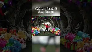 Check out the Christmas Snowball Game Exercise for Kids. 🎄 