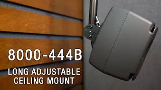 Mount Your Genelec Studio Monitors to High Ceilings with the 8000-444B