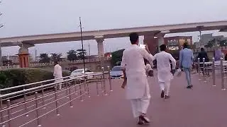 Shalimar garden and orange train view