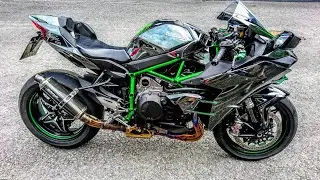 Kawasaki Ninja H2R Sound Supercharged Compressor