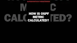 ospf metric | ospf  