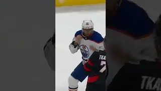 Evander Kane vs Brady Tkachuk (Senators vs Oilers) #NHL #Hockey #Oilers #Senators