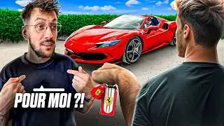 IL ME DONNE SA FERRARI (à 350 000€) !?