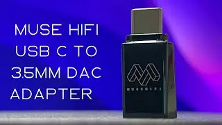 Muse Hifi M1 Usb C to 3.5mm DAC Adapter