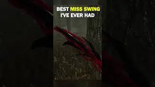 Killer Wins Because Survivor Dodges Hit - DbD Dead By Daylight #shorts