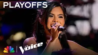 Seventeen-Year-Old Kaylee Shimizu Sings Quincy Jones You Put a Move On My Heart | Voice Playoffs