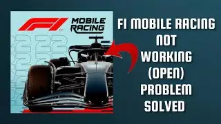 How To Solve F1 Mobile Racing App Not Working/Not Open Problem|| Rsha26 Solutions