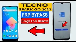 วีธีปลดล็อครหัส Gmail Tecno spark Go 2022(KG5) Android 11