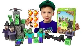 Майнкрафт игрушки Minecraft Toys Майнкрафт - игрушки Для Мальчиков Обзор игрушек Minecraft