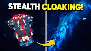 STEALTH CLOAKING Device! - Space Engineers Mod