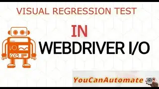 Visual Regression Test in WebdriverIO| WedbriverIO | wdio-image-comparison-service|