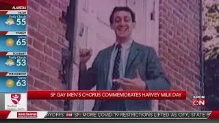 San Francisco Gay Mens Chorus commemorates Harvey Milk Day 2021