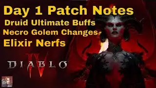 Diablo IV 1.0.2 Patch Notes (Day 1 Patch)