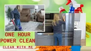 CLEAN WITH ME 2020 | *POWER* HOUR!! CLEANING MOTIVATION