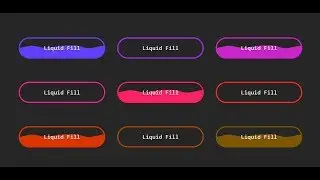 Liquid Fill Button Hover Effect Using Html and Css