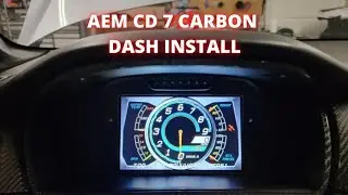 AEM CD 7 Carbon Dash INSTALL!