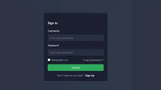 Creating a login form in html and tailwind CSS | Dark & Light Mode