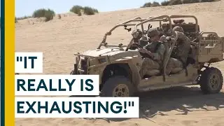 MRZR: Royal Marines Learn To Drive Light Strike Vehicle!