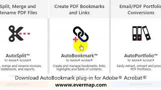 Exporting and Importing PDF Links from/to a Text File with AutoBookmark