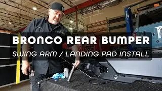 Bronco 6G Metal-tech 4x4, Aces High Rear Bumper, Install Video (#5 Swing Arm)