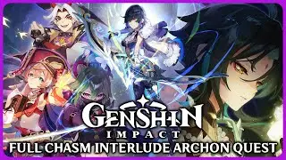 Full Perilous Trail Chasm Archon Quest - Genshin Impact