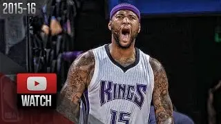 DeMarcus Cousins EPIC Highlights vs Hornets (2016.01.25) - 56 Pts, 12 Reb, FRANCHISE RECORD!