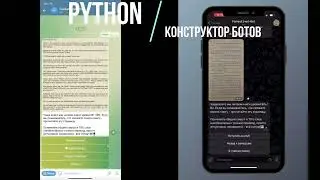 Python vs Конструктор ботов