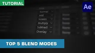 5 Most Common Blending Modes in 5 Minutes | ActionVFX Quick Tips