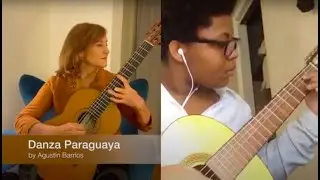 Danza Paraguaya performed by Berta Rojas (with students from Cleveland and San Juan Bautista)