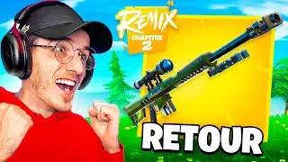 Je DÉCOUVRE le CHAPITRE 2 REMIX sur FORTNITE ( Enfin le retour du sniper ! )