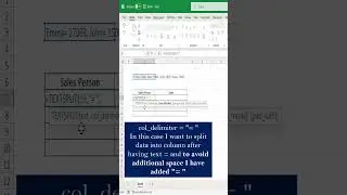 Textsplit function in excel | Excel latest and advance formula | Excel with Prajakta