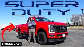 2024 Ford Super Duty Single Cab: Yes This Truck Exists!