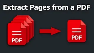 How to Extract Pages from a PDF Document using Nitro Pro