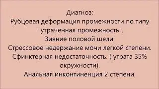 Сфинктеропластика. Леваторопластика. Реконструктивная пластика промежности.