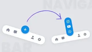 Creative Animated NavBar | Navigation Bar Animation in HTML And CSS | WebKitCoding