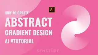 How To Create Abstract Gradient Shape In Illustrator