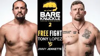 BKFC 2 FULL FIGHT: Tony Lopez vs Jimmy Jennette