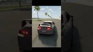 BeamNG Supra in Dubai