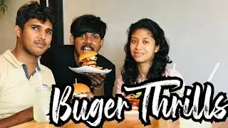 Food Challenge at Burger Thrills with Sanu’s Food Diaries