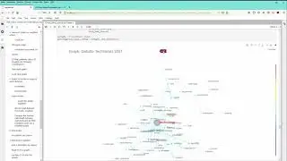 Graph Theory 3D visualize content of a document in 3D Python example