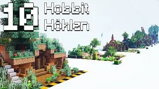 10 Hobbit Höhlen in Minecraft 🔟 Minecraft Hobbithöhle bauen deutsch