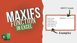 How to Use MAXIFS Function in Excel | With Examples 🔥🔥🔥