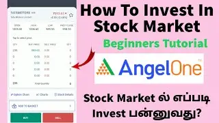 How To Invest In Stock Market in Angel One App Tamil